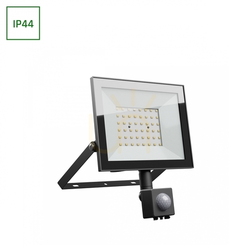 Jelölje be Noctis Lux 4 reflektor 50 W Nw 230 V Ip44 176x221x53mm Fekete Pir mozgásérzékelő