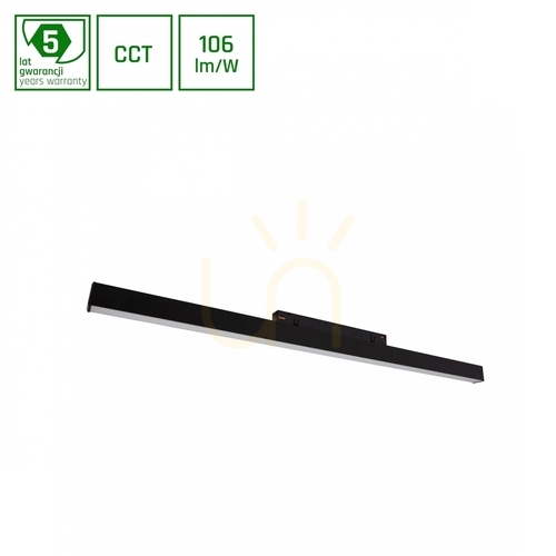 Jelölje be System Shift Cct Line M lineáris lámpatest 602 X23 X42 Mm 17 W 100 St fekete Cct kapcsoló 5 év garancia.