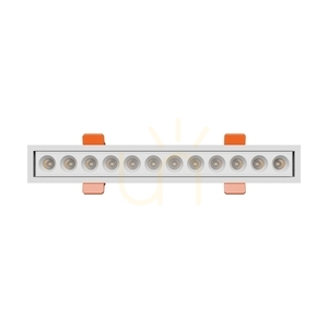 Grid S beépíthető 12 W Cct 230 V 40st Ip20 230x34x61mm fehér 5 év Gw. Spektrum 2 Grid S beépíthető 12 W Cct 230 V 40st Ip20 230x34x61mm fehér 5 év Gw. Spektrum small 2
