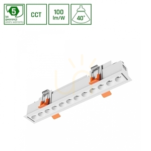 Grid S beépíthető 12 W Cct 230 V 40st Ip20 230x34x61mm fehér 5 év Gw. Spektrum 0 Grid S beépíthető 12 W Cct 230 V 40st Ip20 230x34x61mm fehér 5 év Gw. Spektrum small 0