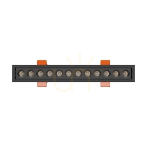 Grid S süllyesztett lámpatest 12 W Cct 230 V 40st Ip20 230x34x61mm Fekete 5 év Gw. Spektrum 2 Grid S süllyesztett lámpatest 12 W Cct 230 V 40st Ip20 230x34x61mm Fekete 5 év Gw. Spektrum small 2