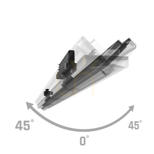 Optibar Cct 12 42 W 3 Cct 230 V 90st Ip20 Ra90 1200x60x90mm fekete 5 év garancia. Spektrum small 6