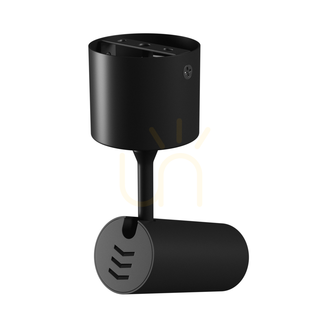 Kijelző Spot M Felületre szerelhető lámpatest 10 W Cct 230 V 30st Ip20 dia.44 X145x205mm Fekete 5 év garancia. Spektrum Spot M Felületre szerelhető lámpatest 10 W Cct 230 V 30st Ip20 dia.44 X145x205mm Fekete 5 év garancia. Spektrum