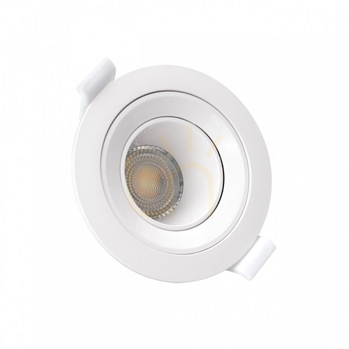 Jelölje be Fiale Core Deep Gu10 Ip20 Fi86 X34 Mm fehér kerek mozgatható.