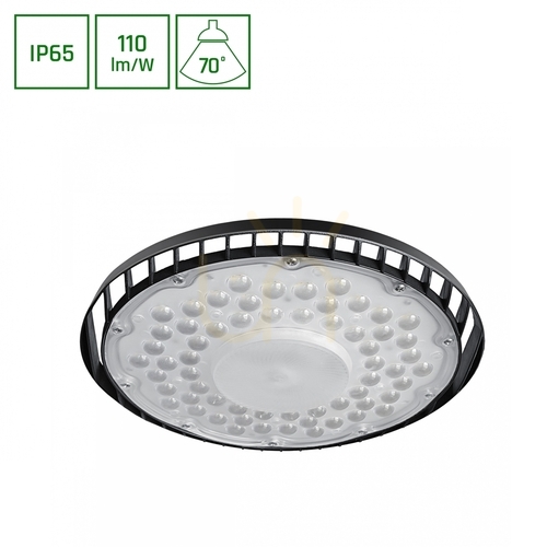 Jelölje be Plateo Sun 4 High Bay 205 W Nw 230 V 70 St Ip65 Ik06 303 X90 Mm fekete