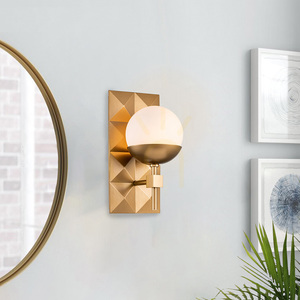 DECO fali lámpa - 1 fényforrás - Lakkozott arany QUINTIESSE small 5