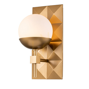 DECO fali lámpa - 1 fényforrás - Lakkozott arany QUINTIESSE small 0