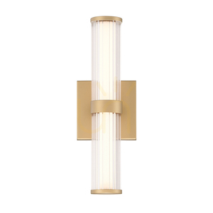 FAYTON kis LED fali lámpa - csiszolt arany QUINTIESSE 1 FAYTON kis LED fali lámpa - csiszolt arany QUINTIESSE small 1