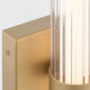 FAYTON kis LED fali lámpa - csiszolt arany QUINTIESSE 4 FAYTON kis LED fali lámpa - csiszolt arany QUINTIESSE small 4