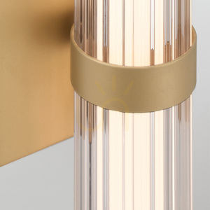 FAYTON kis LED fali lámpa - csiszolt arany QUINTIESSE 5 FAYTON kis LED fali lámpa - csiszolt arany QUINTIESSE small 5