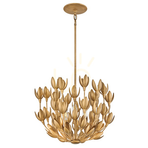 Quintiesse Flora QN-FLORA3-GD arany függőlámpa 3 × E14 Ø 50,8 cm small 1