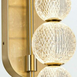 MARNI LED fali lámpa - natúr sárgaréz QUINTIESSE 6 MARNI LED fali lámpa - natúr sárgaréz QUINTIESSE small 6