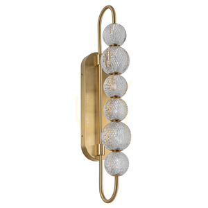 MARNI LED fali lámpa - natúr sárgaréz QUINTIESSE 7 MARNI LED fali lámpa - natúr sárgaréz QUINTIESSE small 7
