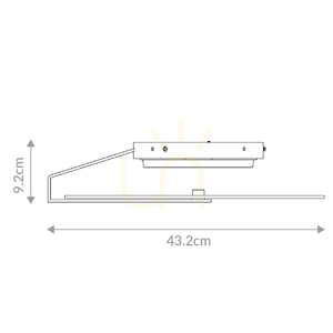 Közepes plafond / fali lámpa NUVOLA - matt fekete QUINTIESSE 2 Közepes plafond / fali lámpa NUVOLA - matt fekete QUINTIESSE small 2
