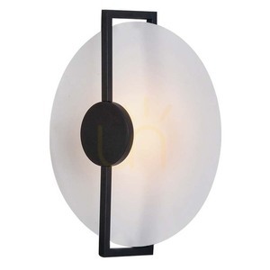 Fali lámpa Zambelis LED 13W 3000K fekete-fehér matt 35 cm small 2