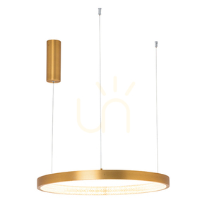 Függőlámpa Zambelis LED 36W 3000K csiszolt arany matt 60 cm, Triac szabályozható small 0