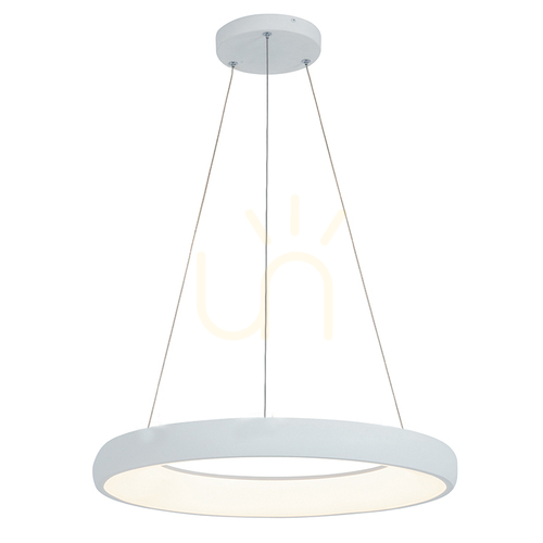 Jelölje be Zambelis LED függőlámpa 50W 3000K dimmelhető homokfehér 60 cm