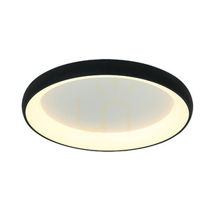 Plafonlámpa Zambelis 60W LED dimmelhető 3000K fekete 80 cm alumínium akril small 1