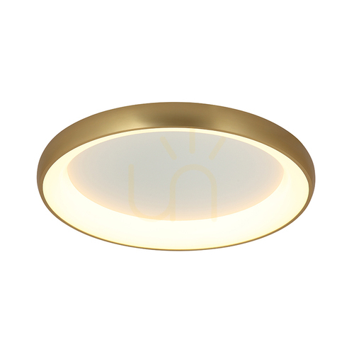 Jelölje be Zambelis LED mennyezeti lámpa 60W 3000K aranysárga 80 cm dimmelhető