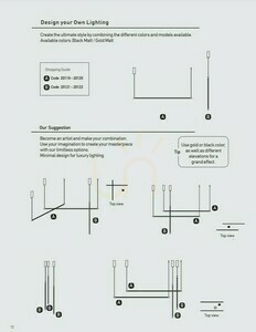 LED-es függőlámpa Zambelis 20W 3000K fekete matt alumínium 140 cm small 4