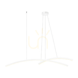 LED függőlámpa Zambelis 48W 3000K fehér matt alumínium akril 80+160 cm 1 LED függőlámpa Zambelis 48W 3000K fehér matt alumínium akril 80+160 cm small 1