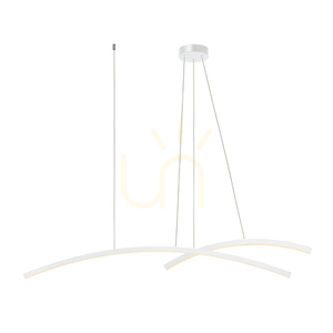 LED függőlámpa Zambelis 48W 3000K fehér matt alumínium akril 80+160 cm 3 LED függőlámpa Zambelis 48W 3000K fehér matt alumínium akril 80+160 cm small 3