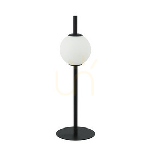 LED asztali lámpa 6W 3000k üveg és fém fehér+fekete ZAMBELIS 1 LED asztali lámpa 6W 3000k üveg és fém fehér+fekete ZAMBELIS small 1
