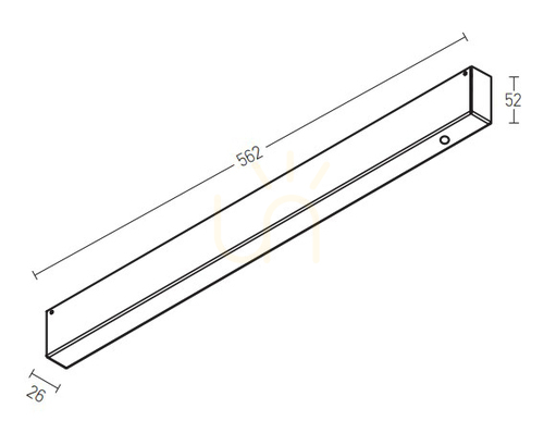 Jelölje be Függesztett tápbázis 20318-B Push Button driver 100W 48V ZAMBELIS fekete