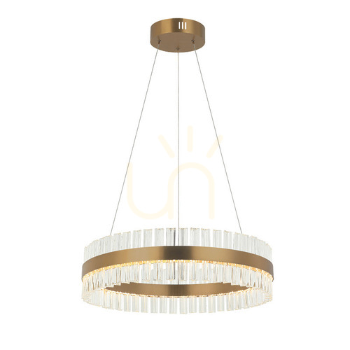 Jelölje be Függőlámpa Zambelis LED 56W 3000K arany matt üveg Ø60 cm