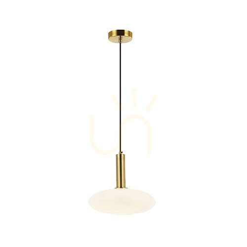 Jelölje be Függőlámpa Zambelis E27 1x40W arany matt opálüveg 30 cm