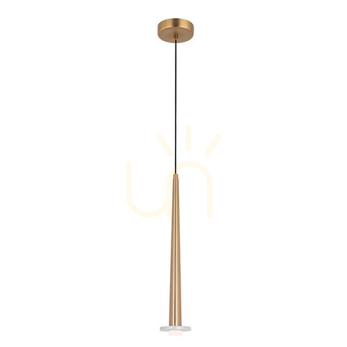 Jelölje be Függőlámpa Zambelis LED 3W 3000K arany matt fehér márvány 40 cm