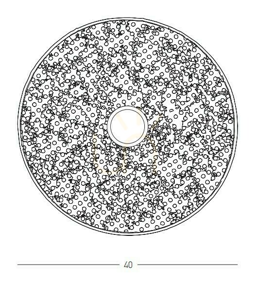 Előnézet Zambelis Bush fali lámpa fekete/natúr fém E27 ⌀40 cm Zambelis Bush fali lámpa fekete/natúr fém E27 ⌀40 cm