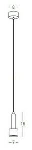Zambelis LED függőlámpa 7W fekete-arany fém 3000K 7 cm 2 Zambelis LED függőlámpa 7W fekete-arany fém 3000K 7 cm small 2