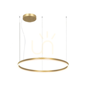 Függőlámpa Zambelis 84W LED 3000K arany matt Ø120 cm small 1
