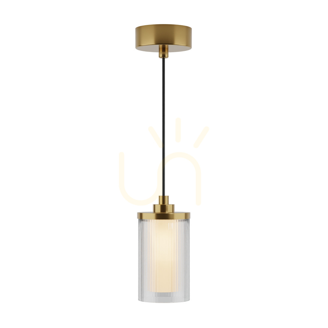 Kilátás Zambelis LED függőlámpa 9W 3000K arany matt opálüveg Zambelis LED függőlámpa 9W 3000K arany matt opálüveg