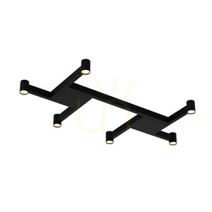 Zambelis LED mennyezeti lámpa 23W 3000K fekete 80 cm small 1