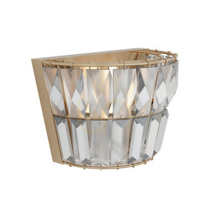 Fali lámpa Zambelis antik sárgaréz kristály G9 5W 230V small 1