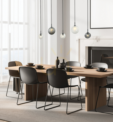Jelölje be Line Light 5χg9 MAX 5W Fém-üveg, Clear-frost Fehér-füstölt ZAMBELIS