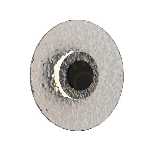 Jelölje be Zambelis 23077 LED-falilámpa, matt fekete, átlátszó üveg, 28 cm, 8 W 3000 K