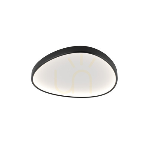 Jelölje be LED mennyezeti lámpa Zambelis fekete matt 32W 3000K 60 cm