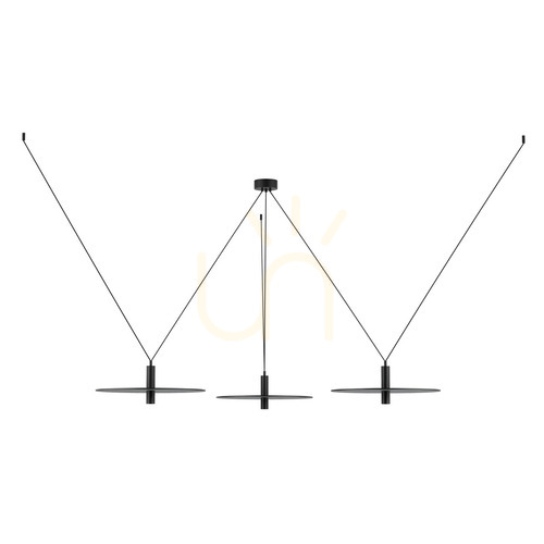 Jelölje be Zambelis 23229 homokfekete LED függőlámpa 21 W 2305 lm 3000 K 120–180 cm