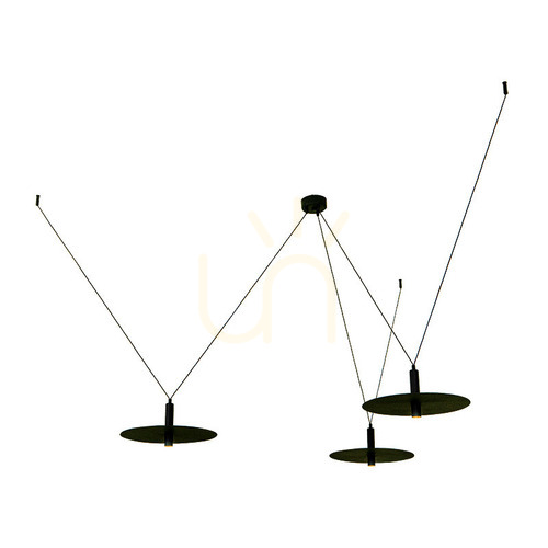 Jelölje be Zambelis 23229 homokfekete LED függőlámpa 21 W 2305 lm 3000 K 120–180 cm
