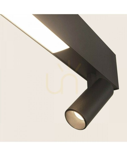 Jelölje be Zambelis 23254 fekete LED függőlámpa 130 cm 7W+32W 3000K
