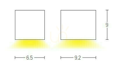 Jelölje be Fehér Zambelis E150 kültéri falilámpa 1×GU10 max. 15 W IP54 9,2 cm