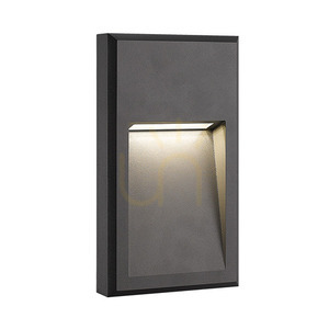 Zambelis E346 grafitszürke falon kívüli lépcsővilágító lámpa LED 6 W 3000 K small 0