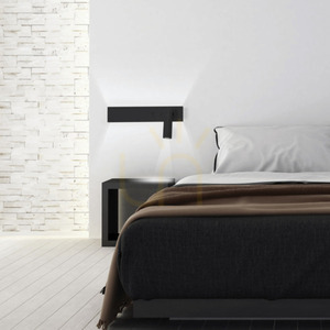 Zambelis LED fekete matt fali lámpa 13W 3000K, 35 cm small 0