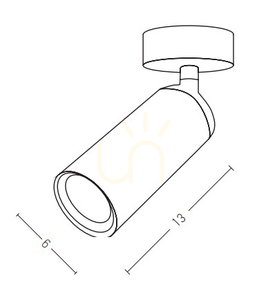 Mennyezeti mozgatható spot LED 9W fehér ZAMBELIS ZAMBELIS 1 Mennyezeti mozgatható spot LED 9W fehér ZAMBELIS ZAMBELIS small 1