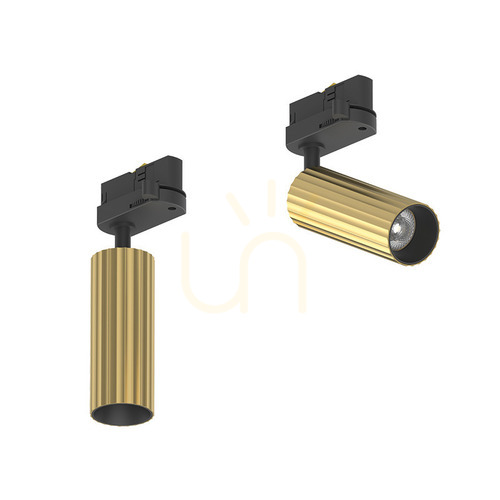 Jelölje be Nyomkövető fény Spot LED 7W Brushed Brass ZAMBELIS