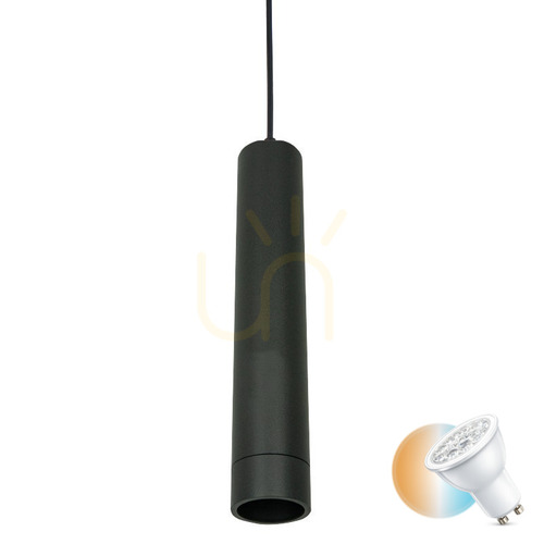 Jelölje be Függőlámpa Gu10 MAX 15W Fekete ZAMBELIS ZAMBELIS