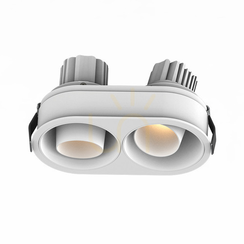 Jelölje be Süllyesztett spot LED fény 2x10w 3000k fehér Ip44 ZAMBELIS ZAMBELIS
